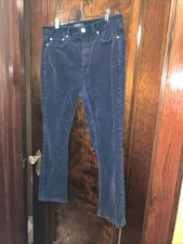 Vineyard Vines Martha  s Corduroy Pants Women  s Size 30 Navy Straight Stretch