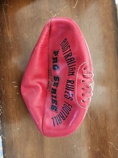Vintage Red Australian Rules Football Made Hand Stitched Pro Series