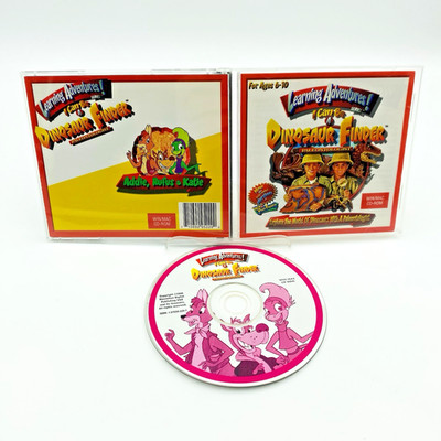 Learning Adventures: I Can Be A Dinosaur Finder Paleontologist MAC PC CD-ROM CIB