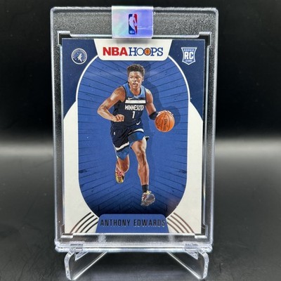    ANTHONY EDWARDS ROOKIE RC INVESTMENT CARD TWOLVES MVP MINT ENCASED   