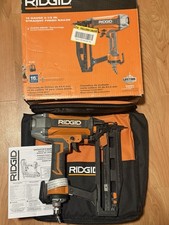 RIDGID 16-Gauge 2-1/2 in. Straight Finish Nailer Clean Drive - USED R250SFF