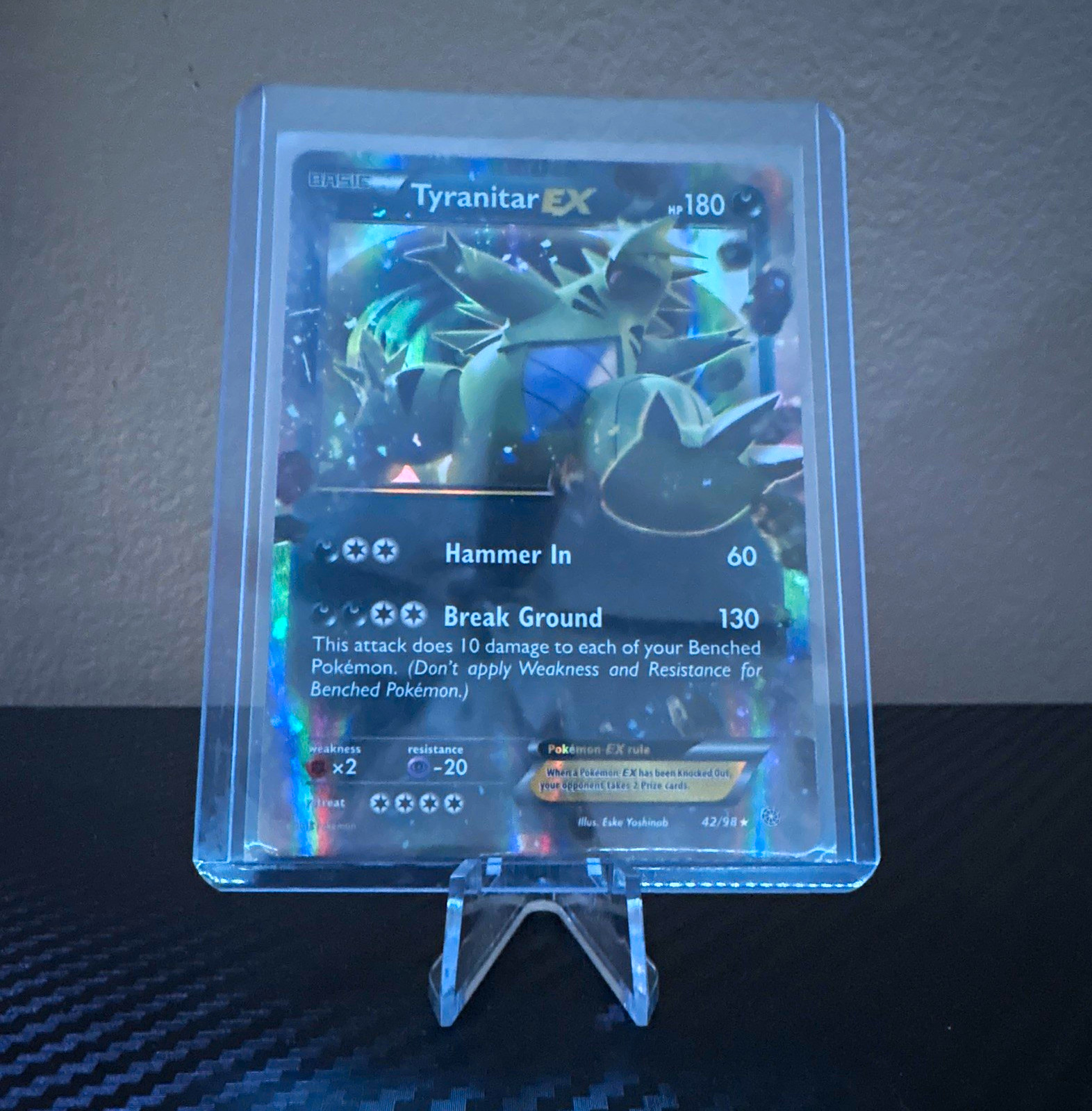Tyranitar EX 42/98 XY Ancient Origins Pokemon Card - NM