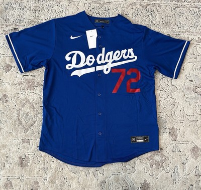 Nike Authentic Los Angeles Dodgers Venezuela Miguel Rojas Blue