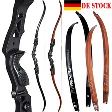 62" ILF Takedown Recurve Bow 25-60# Bogenschießen Aluminium Riser Jagdwettbewerb