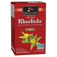 Bravo Tea Herbs, Absolute Rhodiola Tea, 20 bags