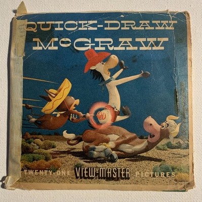 View-Master QUICK-DRAW MCGRAW B534 - 3 Reel Set