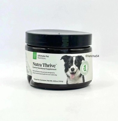 Nutra Thrive Canine Supplement Powder Probiotics - Vitamins & Nutrients Dog *
