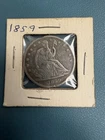 1859 Seated Liberty Half Dollar 🇺🇸