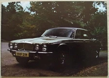 DAIMLER DOUBLE SIX VANDEN PLAS SERIES II Car Sales Brochure 1974 #50M 6/74