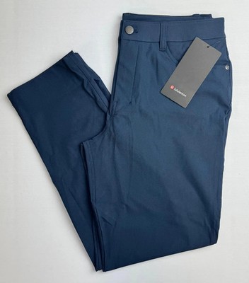 lululemon ABC Classic-Fit 5 Pocket Pant 30L Warpstreme, True Navy. Size 32. NWT