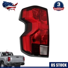85651742 Left Side For Chevrolet Colorado 2023-2024 Halogen Tail Light w/Bulb
