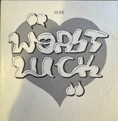 KID ACNE - WORST LUCK PROMO CD SINGLE IN GOOD CONDITION WITH FREE UK POSTAGE