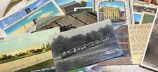 Vintage Postcards Lot~32 Lincoln-Rutledge Penn Hotel  Queen Mary New Orleans +