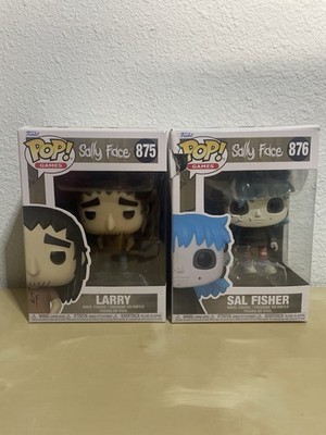 Funko Pop! Games Sally Face Larry And Sal Fisher #875 #876 Vinyl Figure