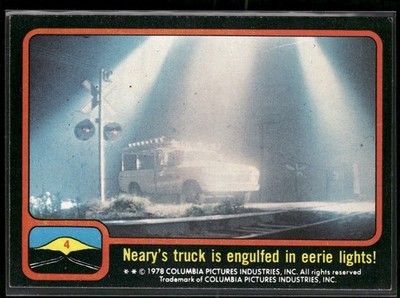 1978 Topps Close Encounters of the Third Kind #4 Neary engulfed in lights!