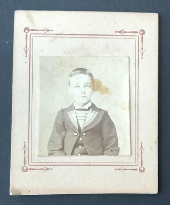 CDV~ Young Mister~ Oliver Mathias 