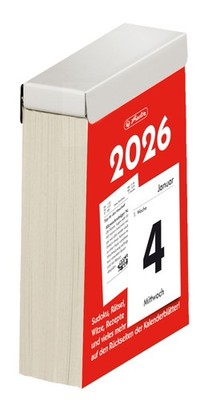 herlitz Tages-Abreißkalender Nr.4 2026