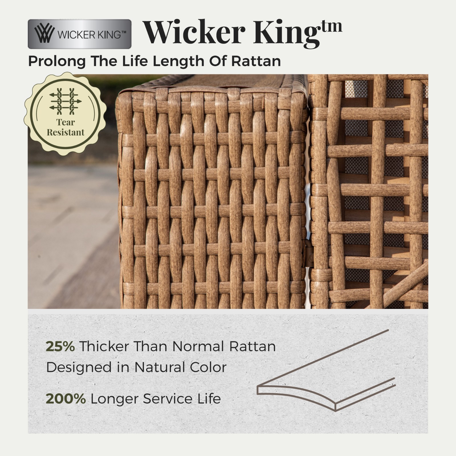 Outdoor Furniture Rattan Furniture Patio Furniture Wicker Patio Conversation Set