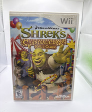 Activision Shrek's Carnival Craze Party Games Wii NTSC-U/C E Multiplayer