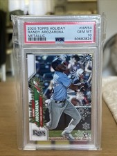 2020 Topps Holiday - Randy Arozarena #HW54 Metallic (RC)