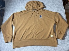 Carhartt Women's Sz L 12-14 Tencel Fiber Series Loose Fit Hoodie