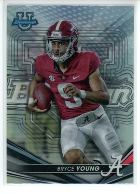 2022-23 Bowman's Best University #100 Bryce Young Refractor RC