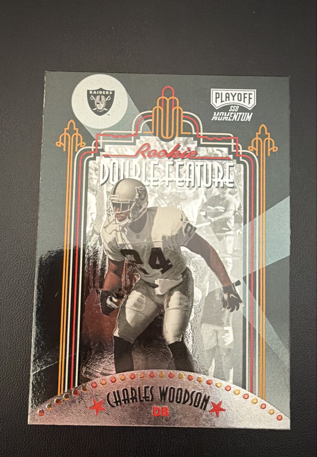 Charles Woodson Playoff Momentum Rookie Double Feature #R3 Retail