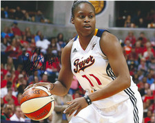KARIMA CHRISTMAS Signed 8.5 x 11 Photo Signed REPRINT Basketball WNBA Fever