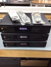 3x Motorola DCX3400 HD Digital Cable Box HDTV Dual Tuner AS IS UNTESTED W/Remote
