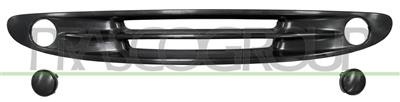 Grille avant noire pour rouler en Smart 450 Cabriolet