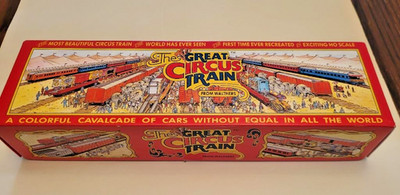 ho scale walthers Great Circus Train Flat Car Set #53 & #60 11th Release 1967K