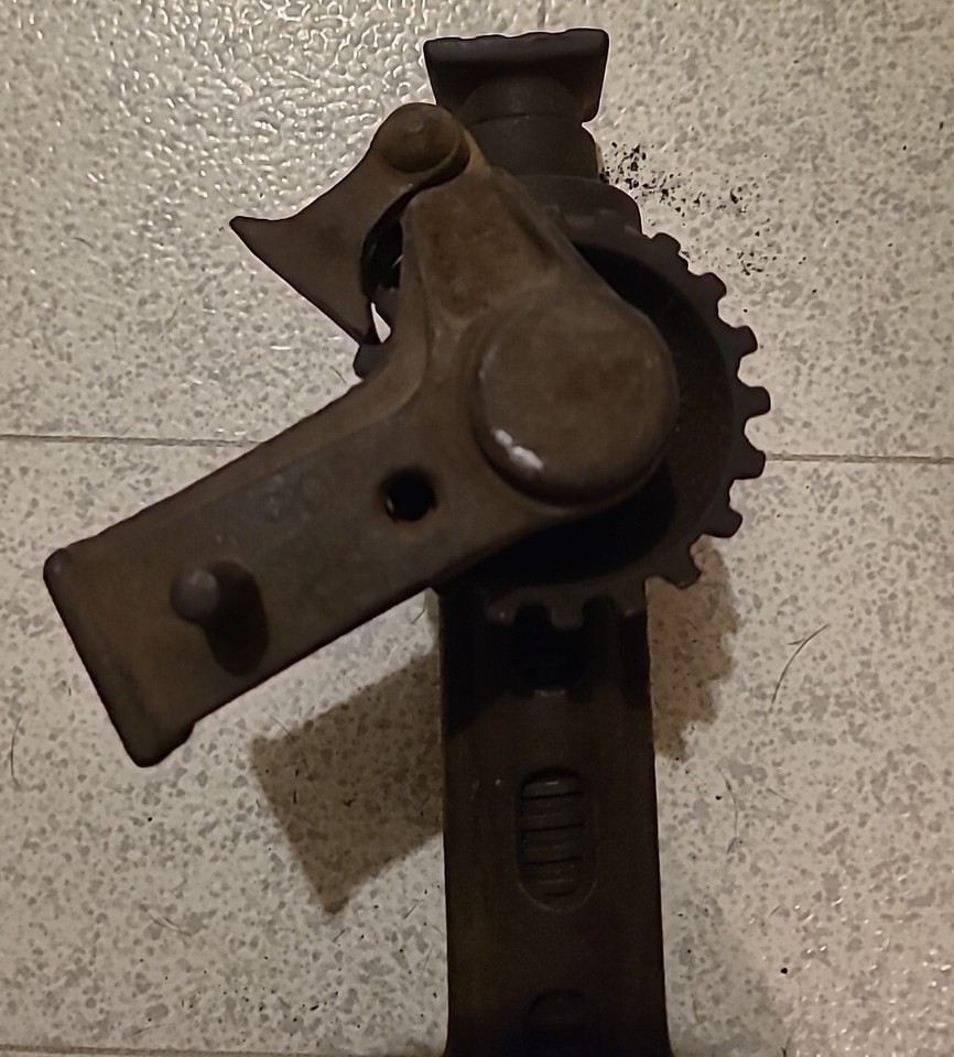 Antique Vintage Walker Cast Iron Car Truck Screw Jack eBay