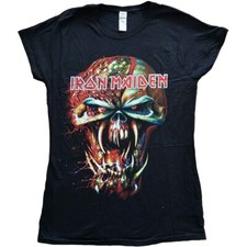 Iron Maiden Final Frontier Short Sleeve Tee Black New