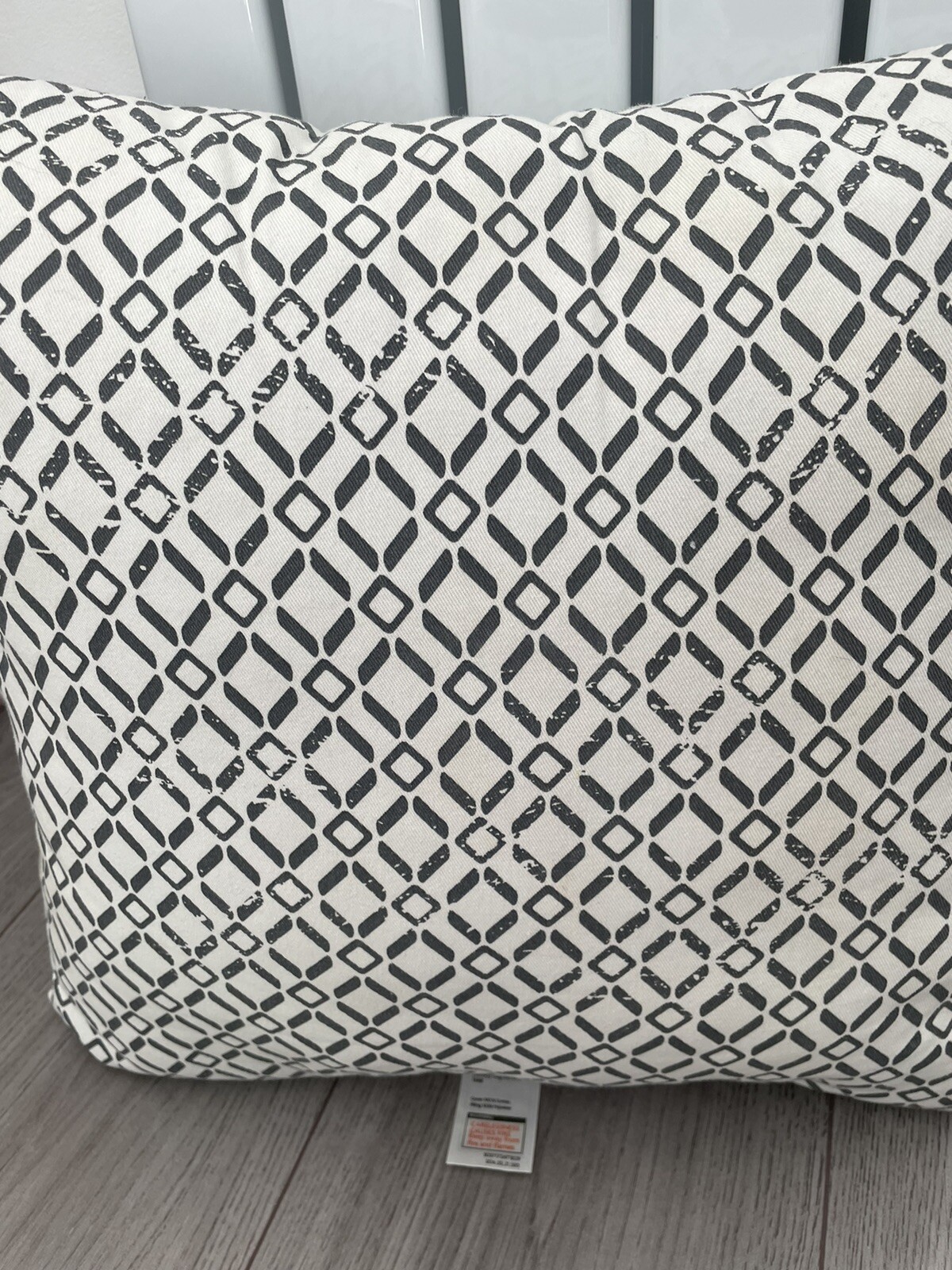ASDA Monochrome Outdoor Cushions x2 eBay