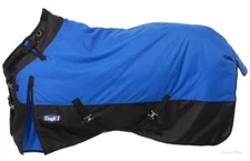 Winter Horse Turnout Blanket - 1200D - Snuggit - 300 Grams - BLUE - 69"-84"