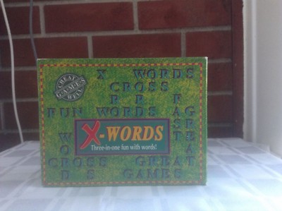 Word Game - X-Words The Three-in-One Fun with Words!