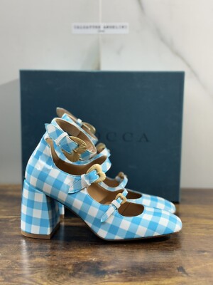 A. Bocca Two For Love Damenschuh Check Himmlisch Stöckel Luxury Handgefertigt 39