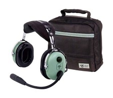 David Clark H10-13.4 Headset W/david Clark Headset Bag