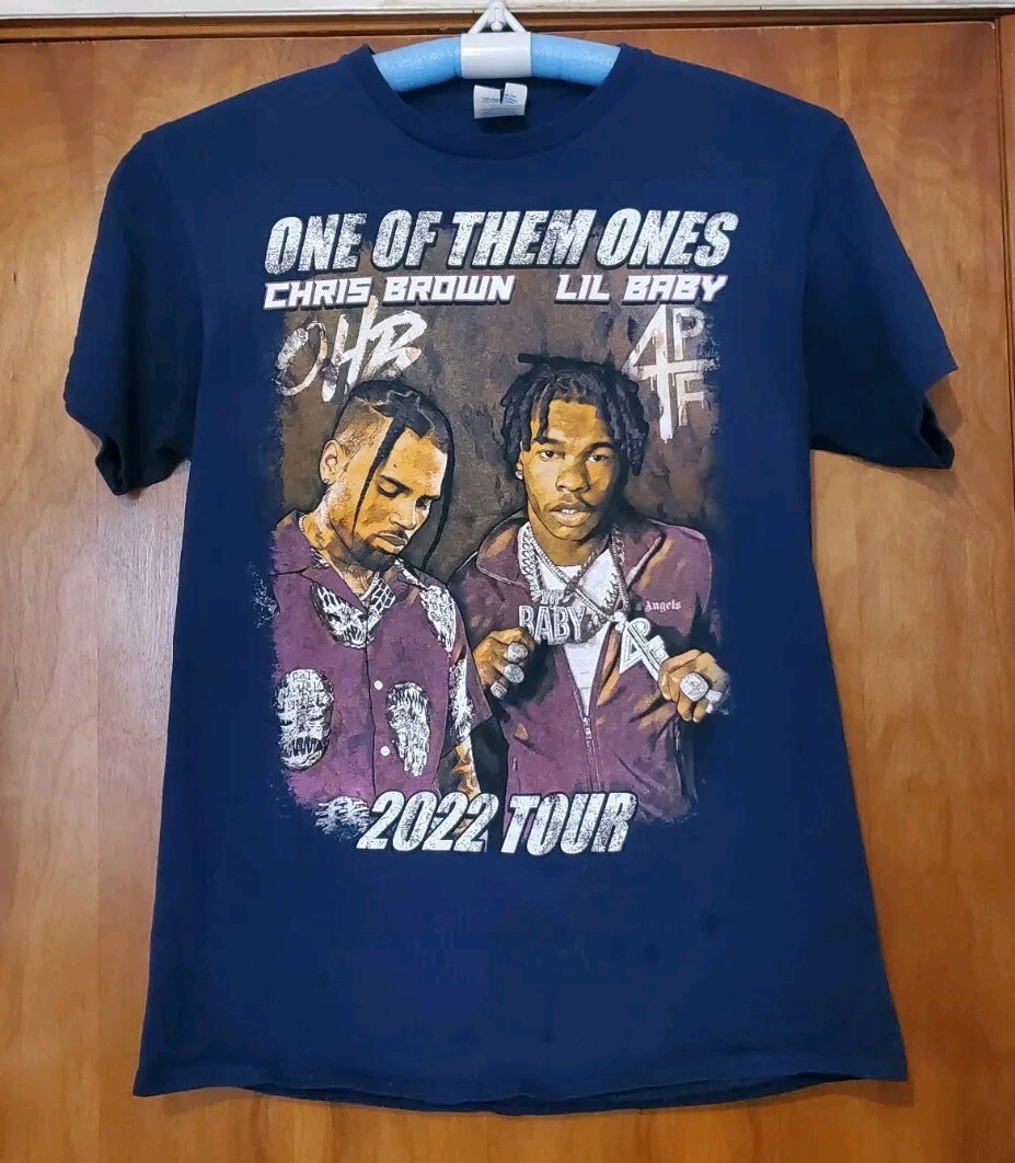 Chris Brown & Lily Baby Tour T Shirt 2022 One of Them Ones Tour 