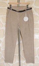 Pantalon beige avec ceinture noire neuf taille XL marque New Collection (bl)