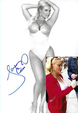 Coco Austin pers&ouml;nlich gesammelt Foto 20x30 original Autogramm