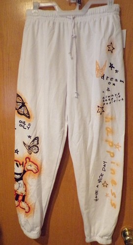 Peanuts, Looney Tunes, OR Mickey Mouse~JUNIOR Size Sweat Pants~NEW with TAGS - Picture 2 of 10