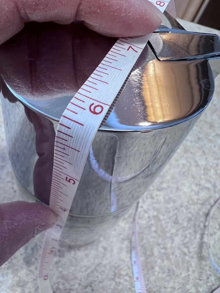 Vaso de azúcar vintage para restaurante Bloomfield con tapa cromada dispensador usado en excelente estado Foto 4 de 4