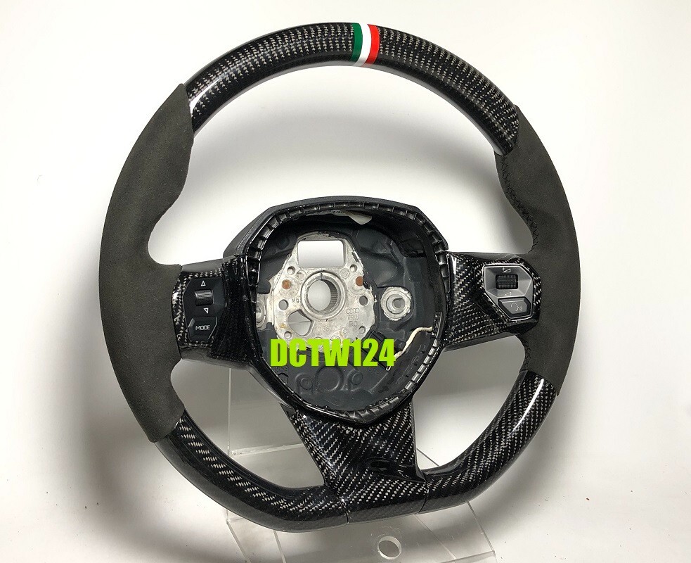 Carbon Alcantara steering wheel Lamborghini Aventador SV LP700 750 Core Exchange