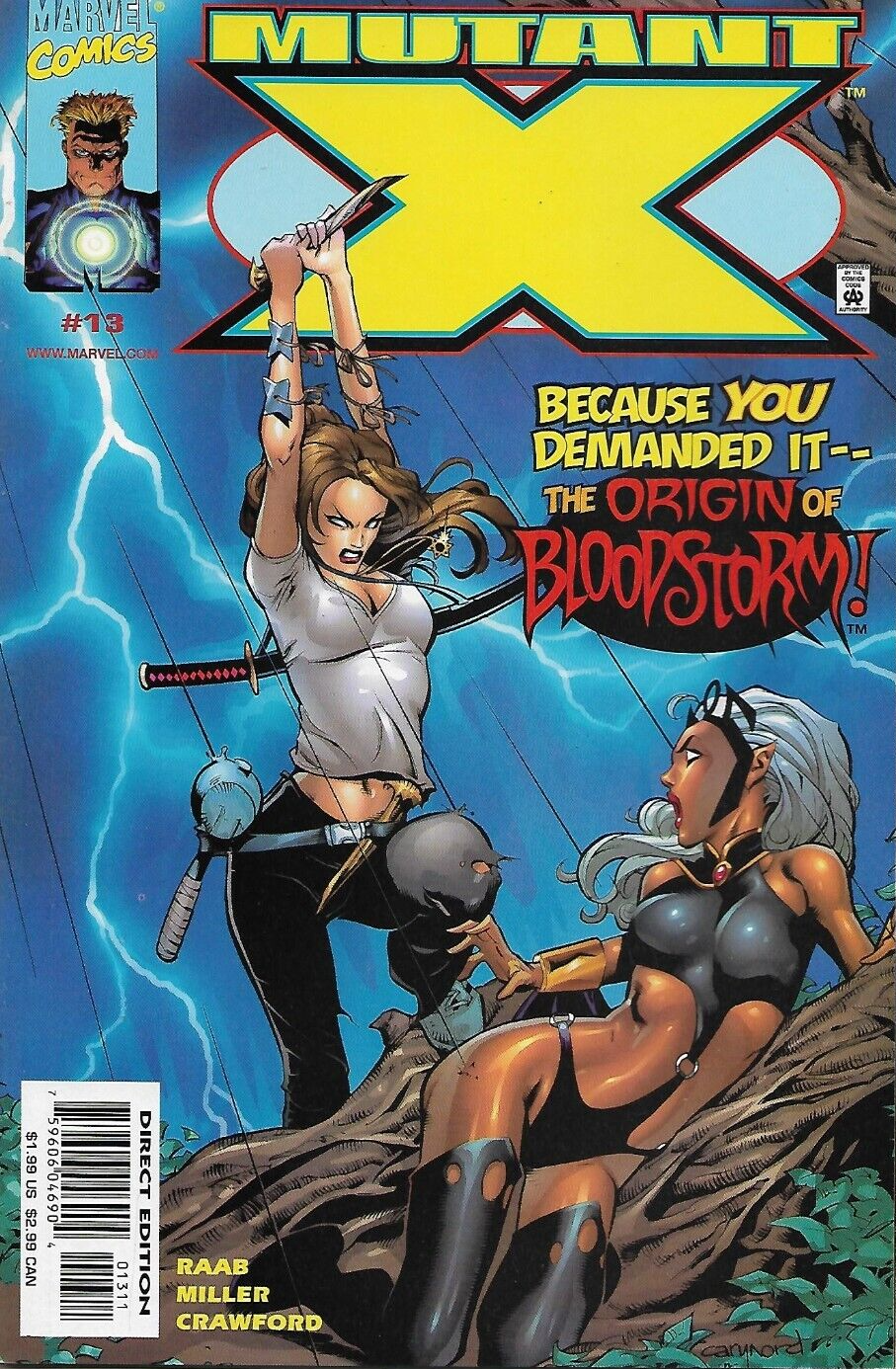 MUTANT X (1998) #13 - Back Issue (S)