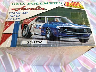 SUPER RARE! *FACTORY-SEALED JO-HAN ''GEO. FOLLMER'S JAVELIN TRANS-AM RACER'' *NIB!