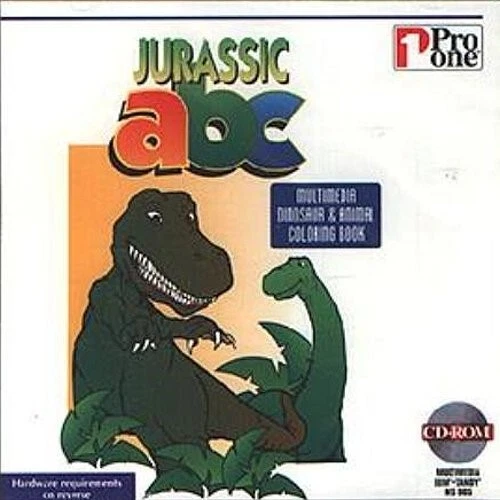 Jurassic ABC (PC-CD, 1995) for DOS/Windows - NEW CD in SLEEVE - Image 2 of 3