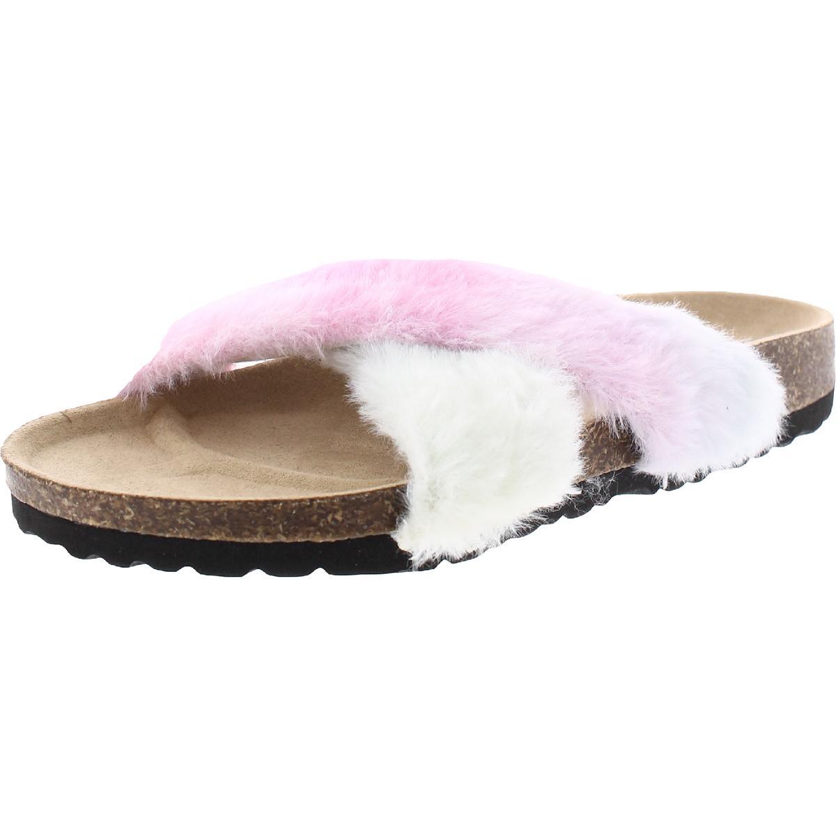 Женские босоножки-слайдеры Unionbay с розовой стелькой Marlee 6 средних размеров (B,M) BHFO 8317