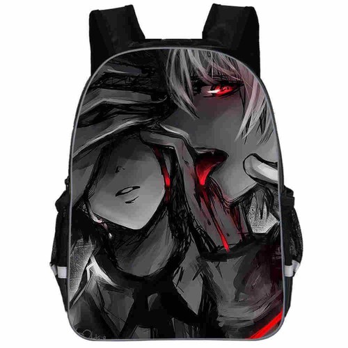 3D Print Tokyo Ghoul Anime School Backpack Travel Bag 11/13/16/18" - Picture 23 of 31