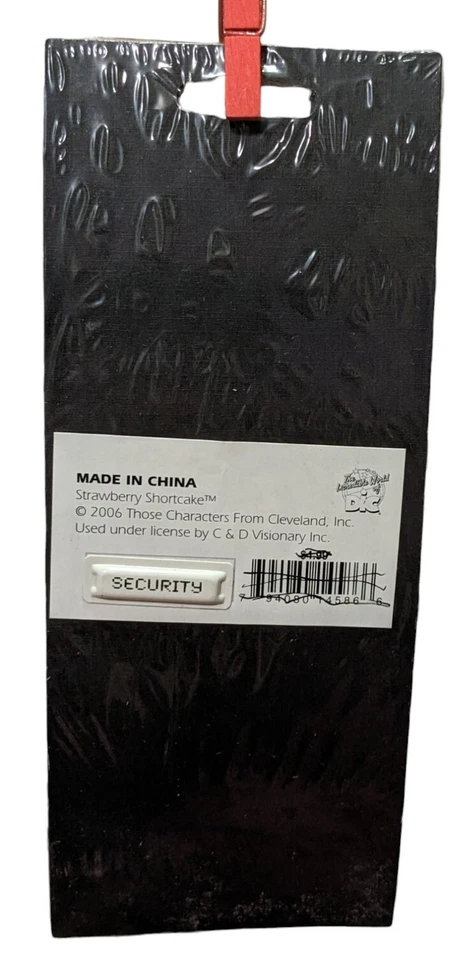 Unopened 2006 Strawberry Shortcake Dry Erase Memo Board w/Marker X1 - 7½in X 3in - Image 2 of 4